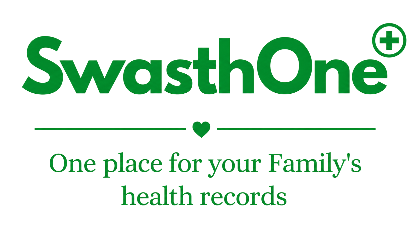 SwasthOne — One place for your Family's health records